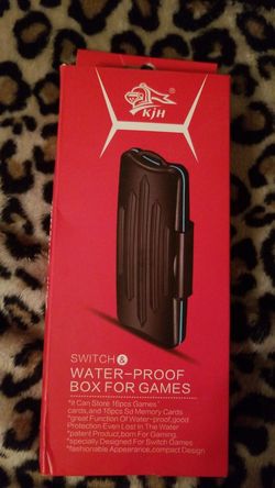 Nintendo switch game holder