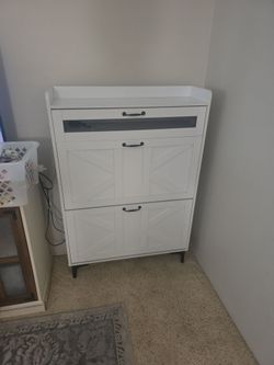 Shoe storage cabinet