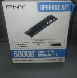 PNY CS2340 500GB NVMe Gen4 SSD Upgrade Kit