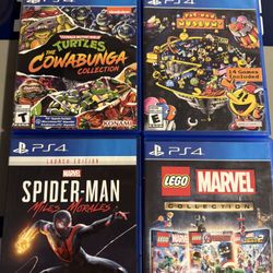 PS4 Games NO SCRATCHES ! 