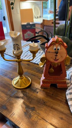 Cogsworth and Lumier