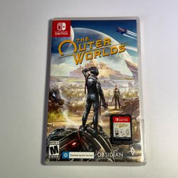 The Outer Worlds Nintendo Switch CIB Complete Tested