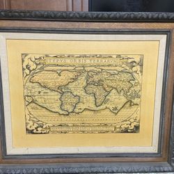 Antique World Map