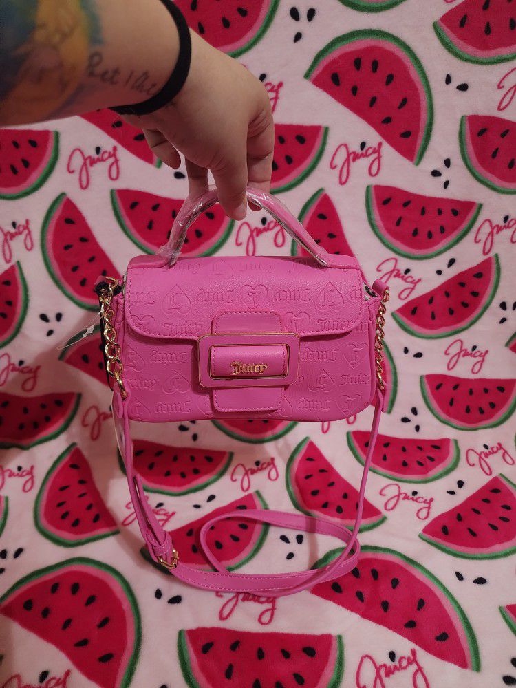 Juicy Couture Pink Crossbody Bag 