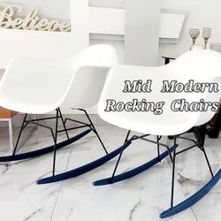 2 MCM Rocking Chairs 