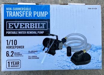 Everbilt 1/10 HP Non-Submersible Transfer Pump