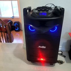 Moukey Speaker Bluetooth With Microphone 