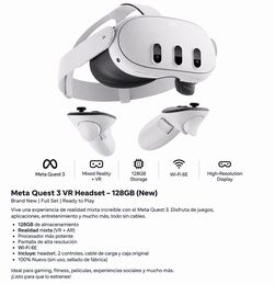 🔥 NEW Meta Quest 3S 128GB VR Headset