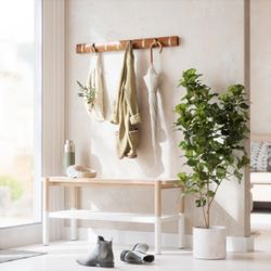 Umbro Flip Down Coat Rack - 8 Hooks