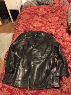 Ann Taylor leather jacket xl