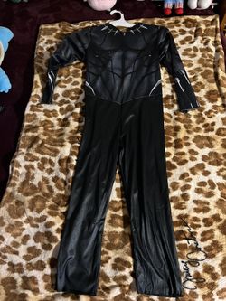 Black panther costume and pajamas
