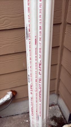 1/2 inch PVC - 10 ft