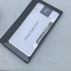 Range rover license plate frame