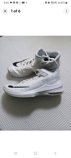 Nike Air Max infuriate  Basketball White  - Men's Size 14