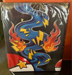 New Pokemon Zippered Card Binder
