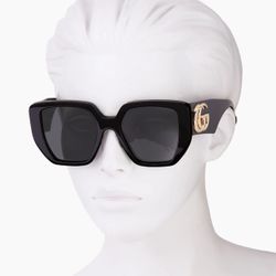 Gucci Generation 54MM Oversized Rectangular Sunglasses