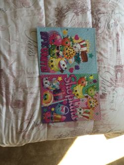 Shopkins folders 50 cents for both