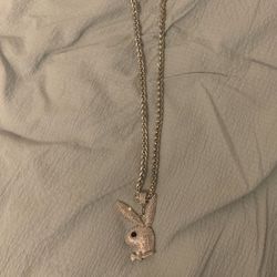 Silver Playboy Chain 