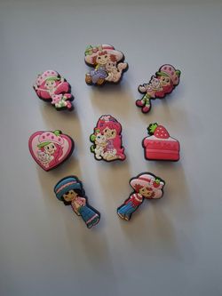 Strawberry Shortcake Croc Charms