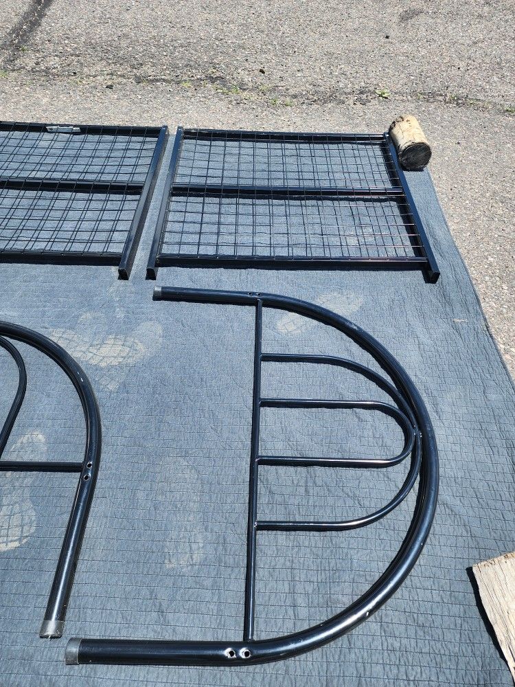 Black Metal Twin Bed Frame