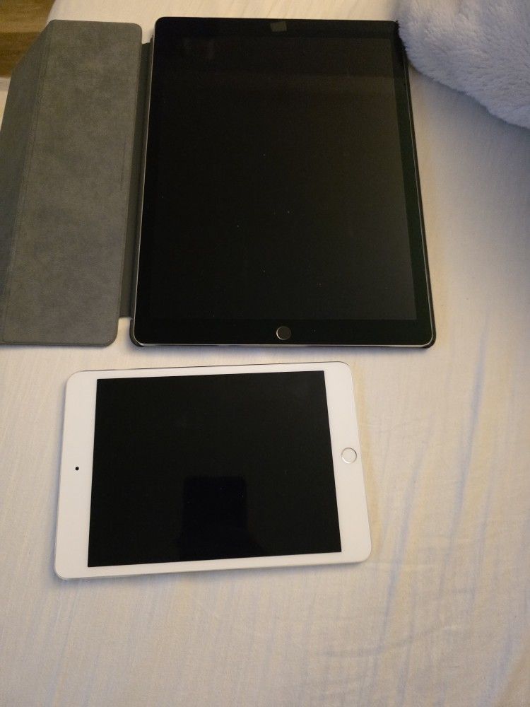 12.9-inch iPad Pro And White Mini