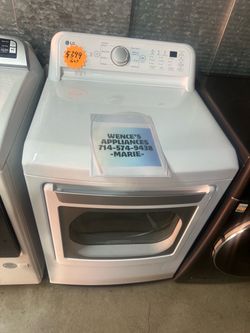 Lg gas dryer