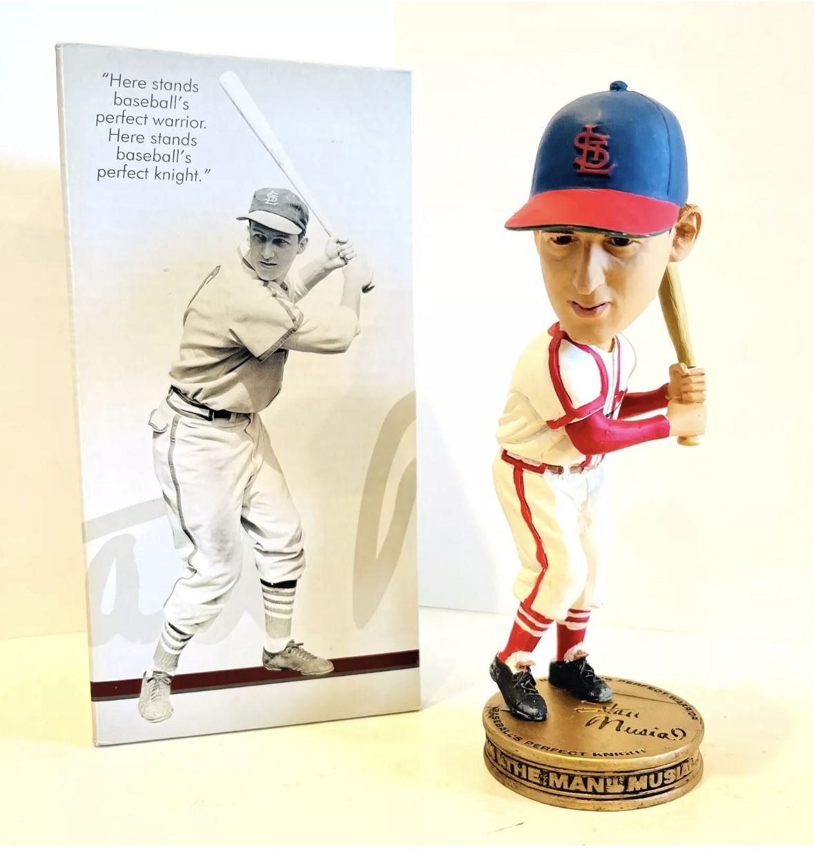 Stan Musial 2011 St. Louis Cardinals MEDAL of FREEDOM Bobblehead SGA