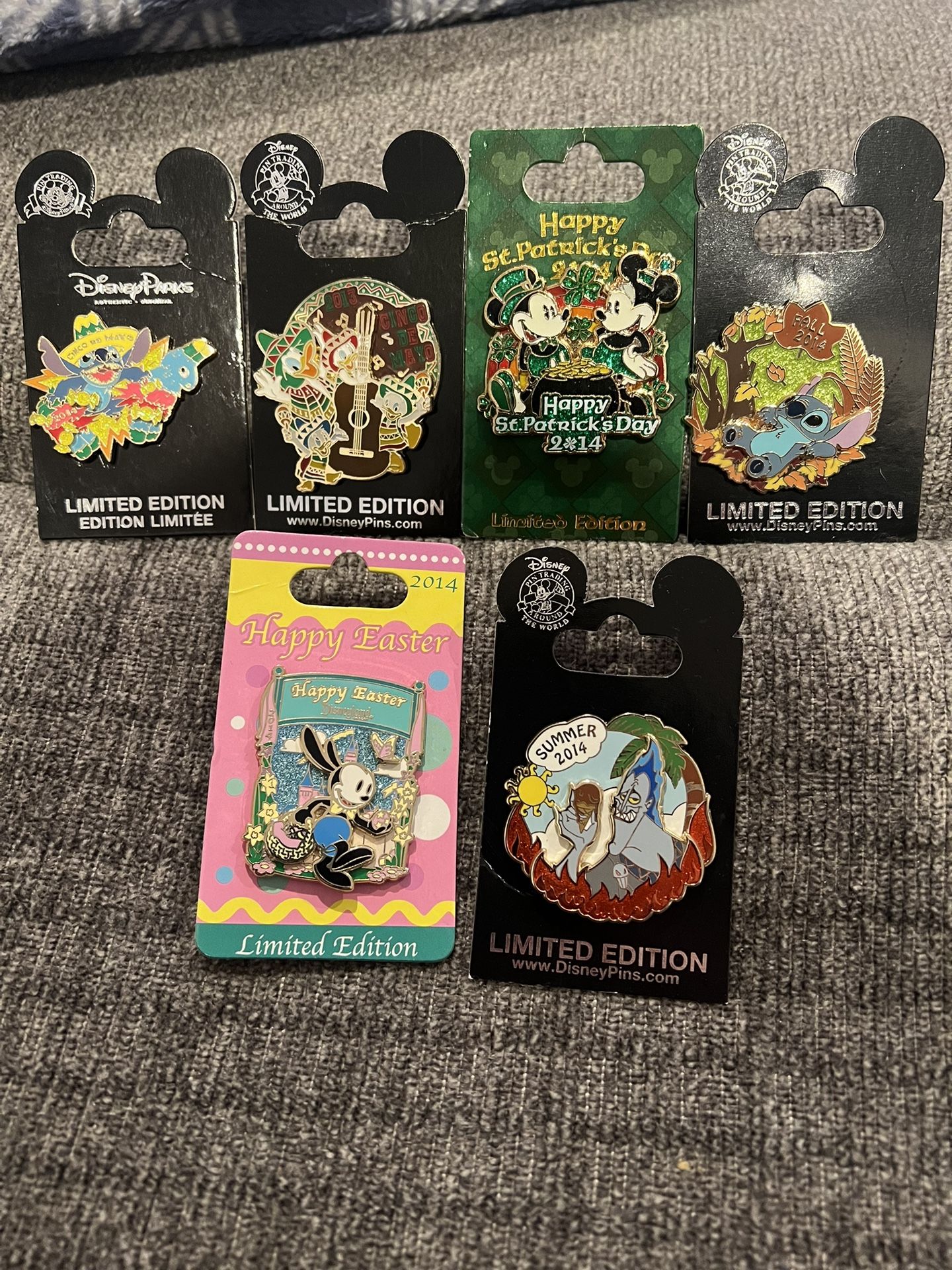 Limited Edition Disney Pins 