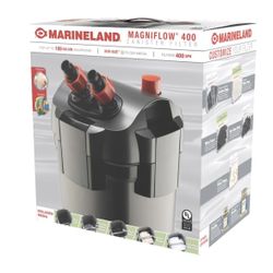 Marineland Magniflow Canister Filter For aquariums, Easy Maintenance,Black
