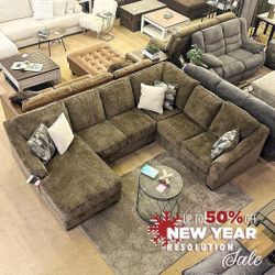 Large Comfy Sectional Sofa Couch