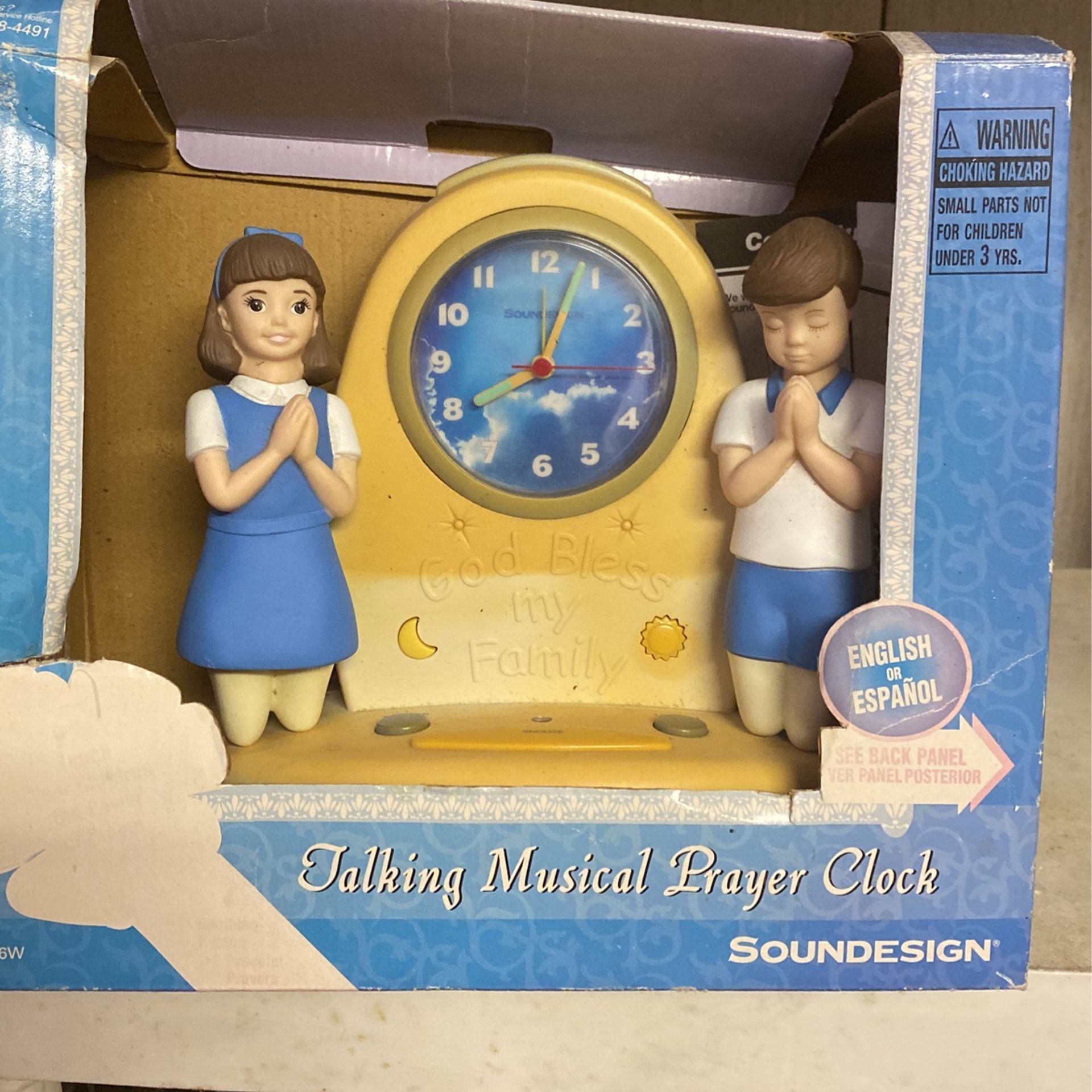 Talking Musical Prayer Clock