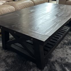 Coffee Table/Entertainment Center Set