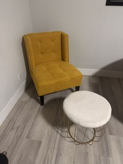 Yellow Lounge chair