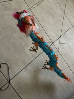 Chinese dragon puppet