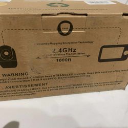 HB6550 5" Baby Monitor 2 Cameras, 26-Hour Battery, Pan-Tilt-Zoom,1000Ft Range Vi