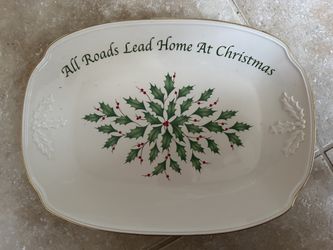 Lenox Christmas Platter