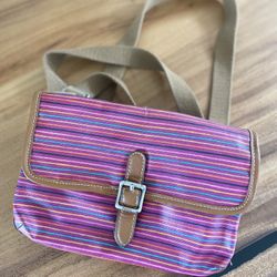 Multicolor Fossil Crossbody Purse 