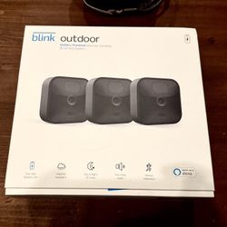 Blink - Outdoor Security Camera (3)- Open Box