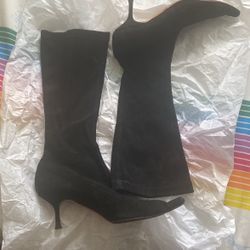 Jimmy Choo Authentic Vintage Black Boots Size 10