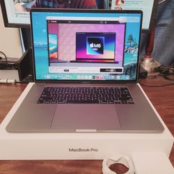 16in Apple MacBook Pro, Core i9, 500GB, 32gb ram, Radeon Pro, Newest MacOS