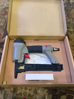 Porter-Cable NS100A 18-Gauge Narrow Crown Stapler + 1,000 Staples – $60