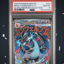 PSA 10 mega charizard promo