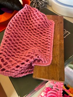 Pink clutch