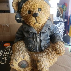 Large Vintage Resin Bears