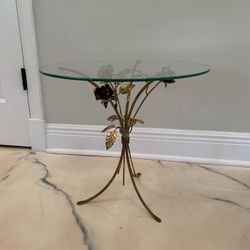 Italian Tole Side Table
