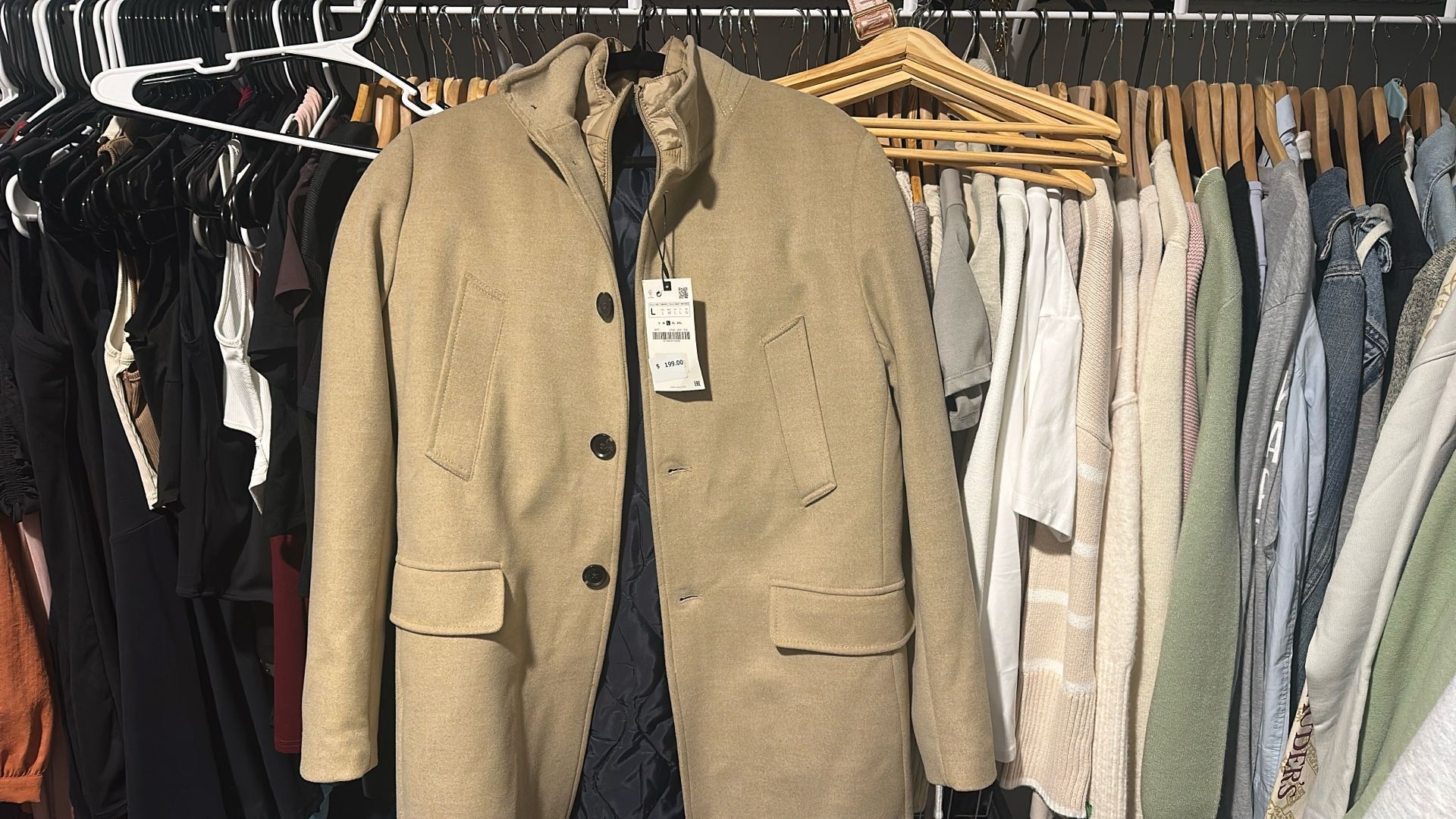 Men’s Wool Tan Jacket