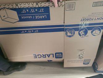 Large boxes