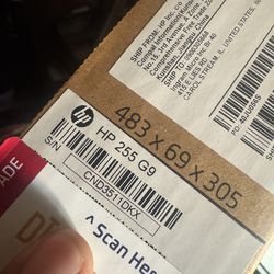 Hp 255 15.6inch G9 laptop