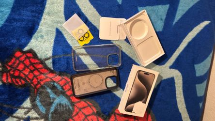 iPhone 15 Pro Max box, Case’s  (Pickup only)