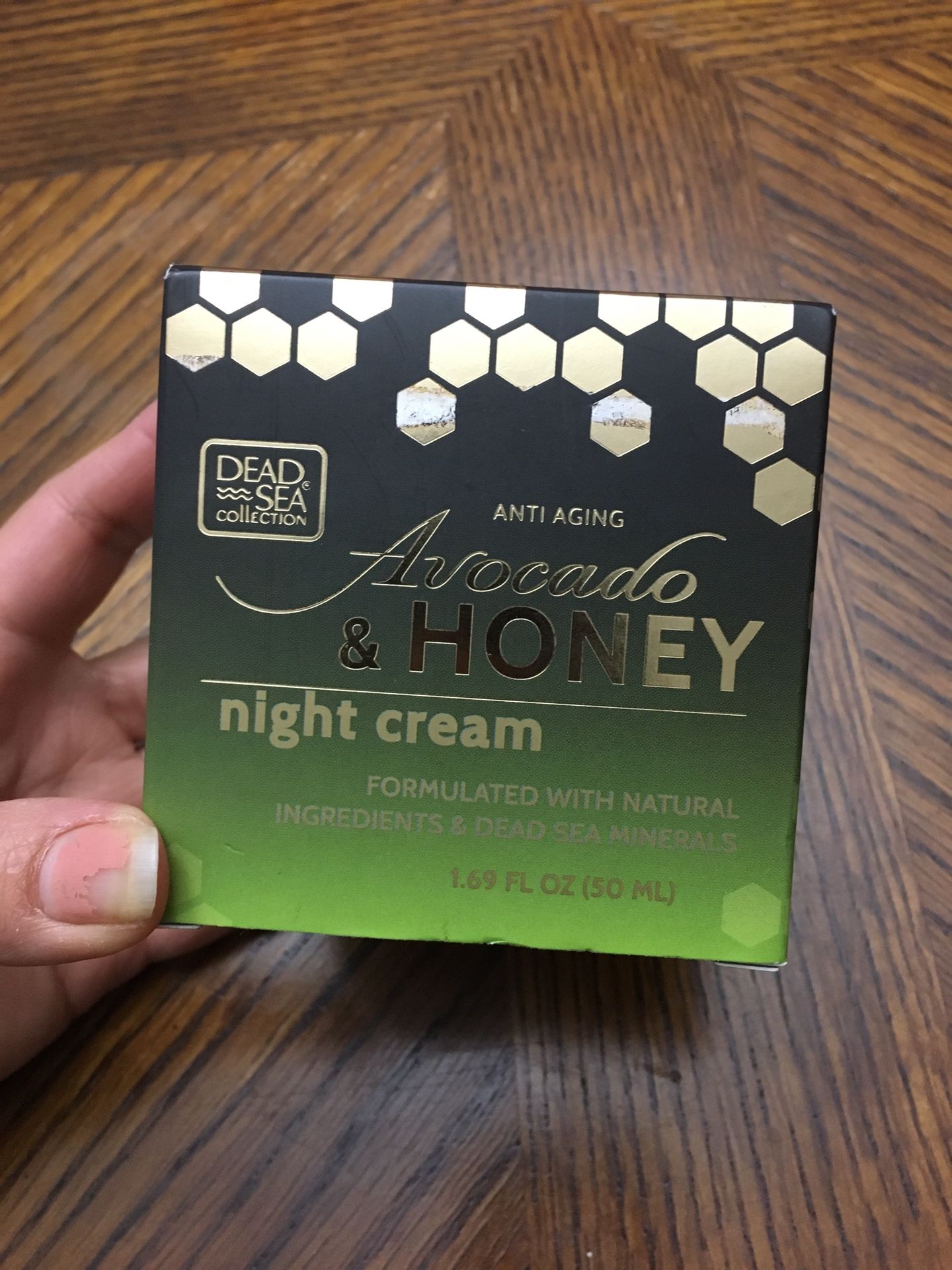 New Avacado & honey night cream
